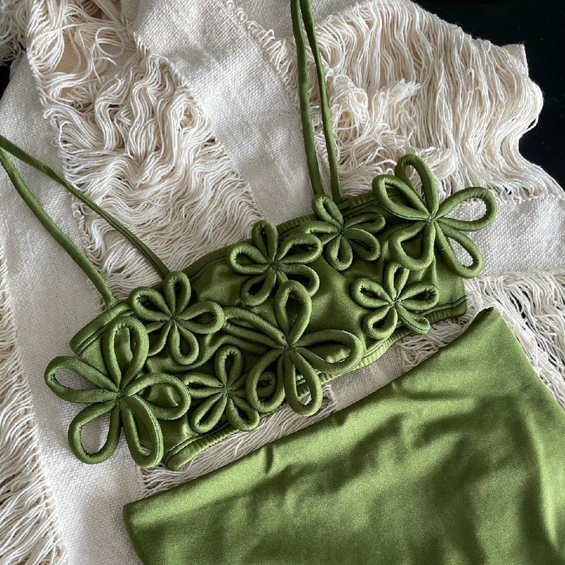 Finely Styled Bathing Suit with a Classic Vintage Look