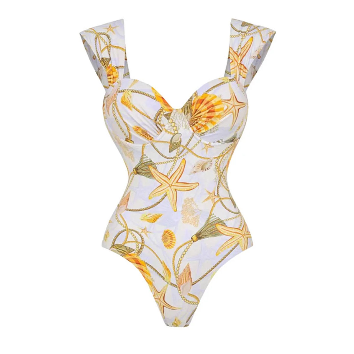 Effortlessly Elegant Bathing Suit with a Timeless Design