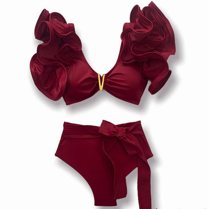 Vintage Inspired Bathing Suit with a Contemporary Edge