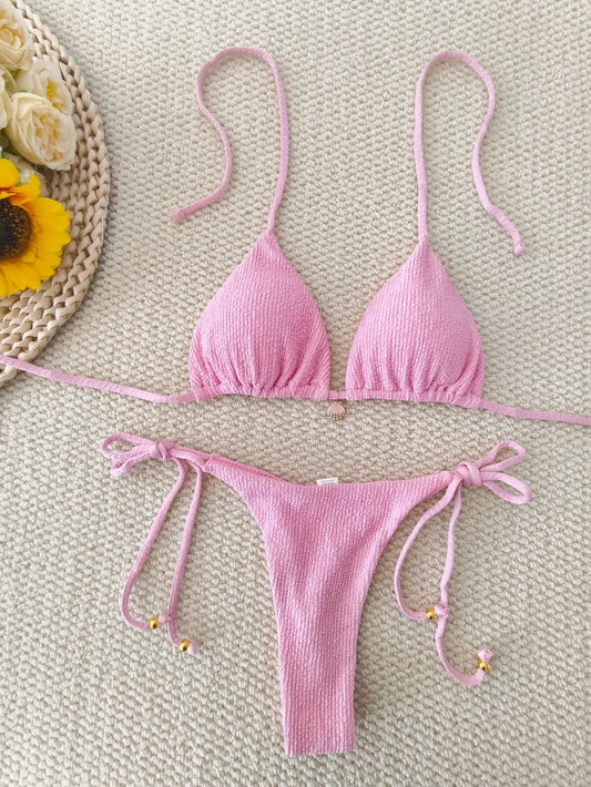 Vintage Inspired Bikini with a Contemporary Edge