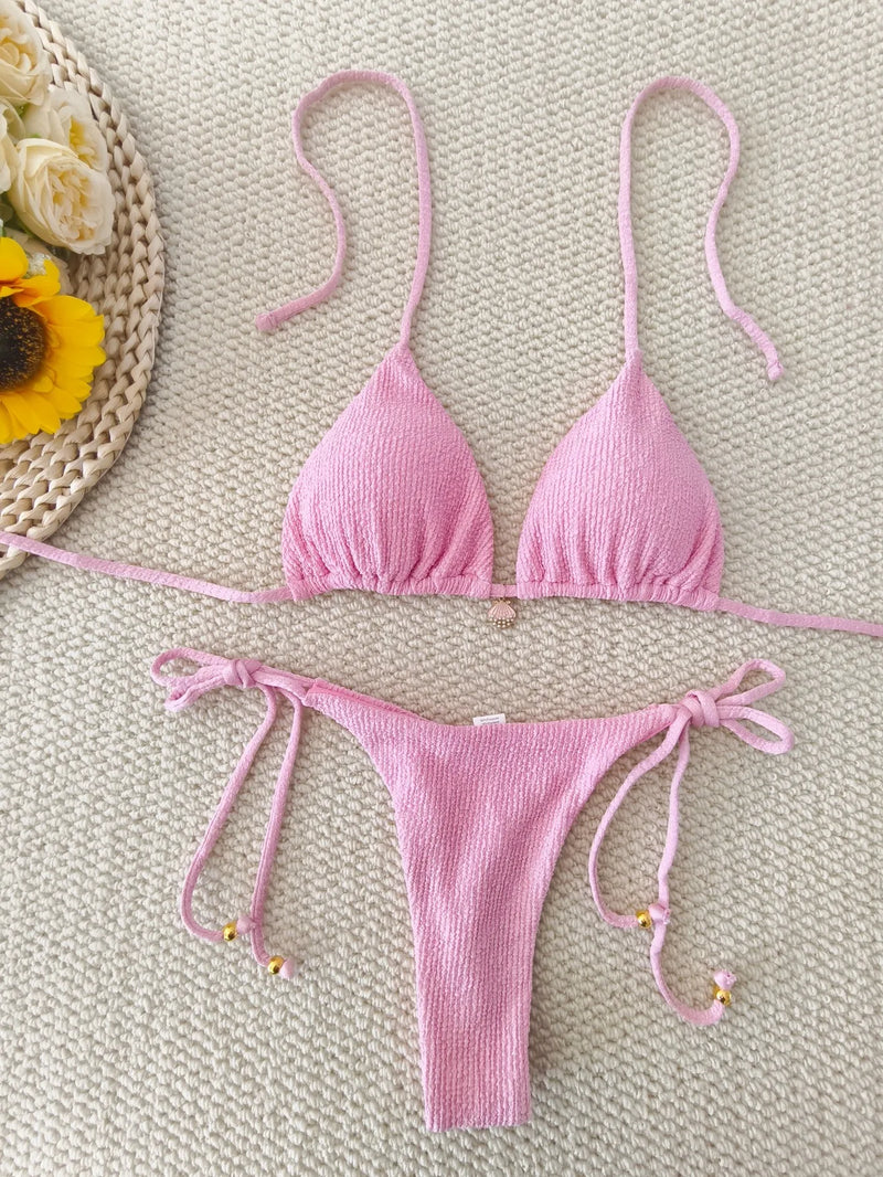 Vintage Inspired Bikini with a Contemporary Edge