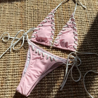 Finely Styled Bathing Suit with a Classic Vintage Look