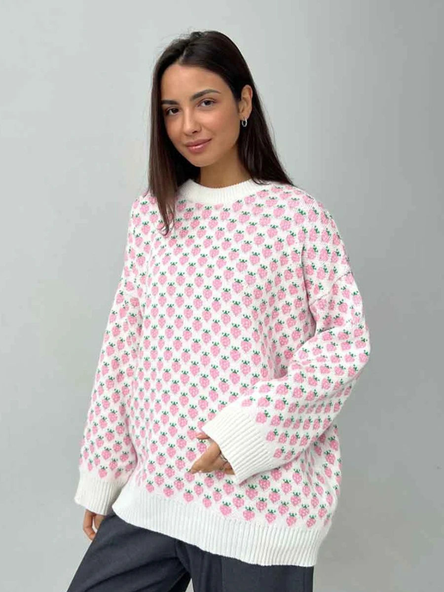 Gepolijst en speels Trui