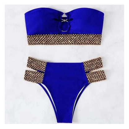 Subtly Elegant Bathing Suit with a Refined Vintage Look