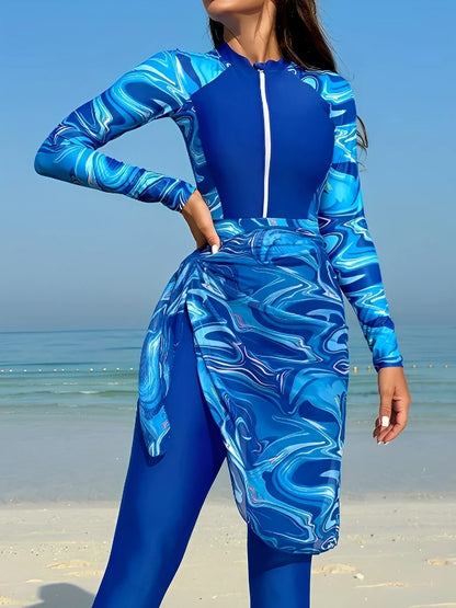 Finely Styled Swimsuit with a Classic Vintage Look