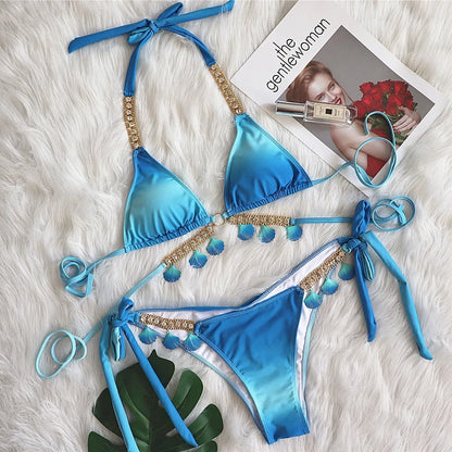 Vintage Inspired Bathing Suit with a Contemporary Edge