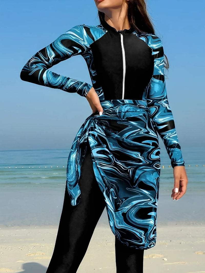 Finely Styled Swimsuit with a Classic Vintage Look