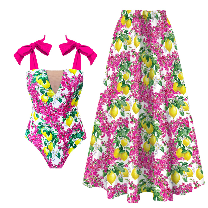 Classic Vintage Swimsuit with a Flattering Fit