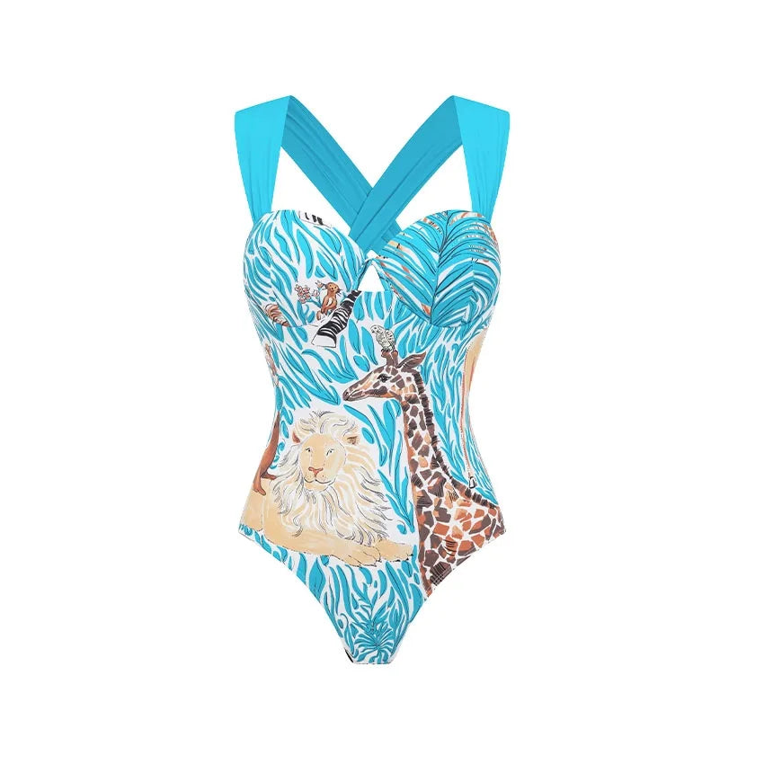 Subtly Elegant Bikini with a Refined Vintage Look