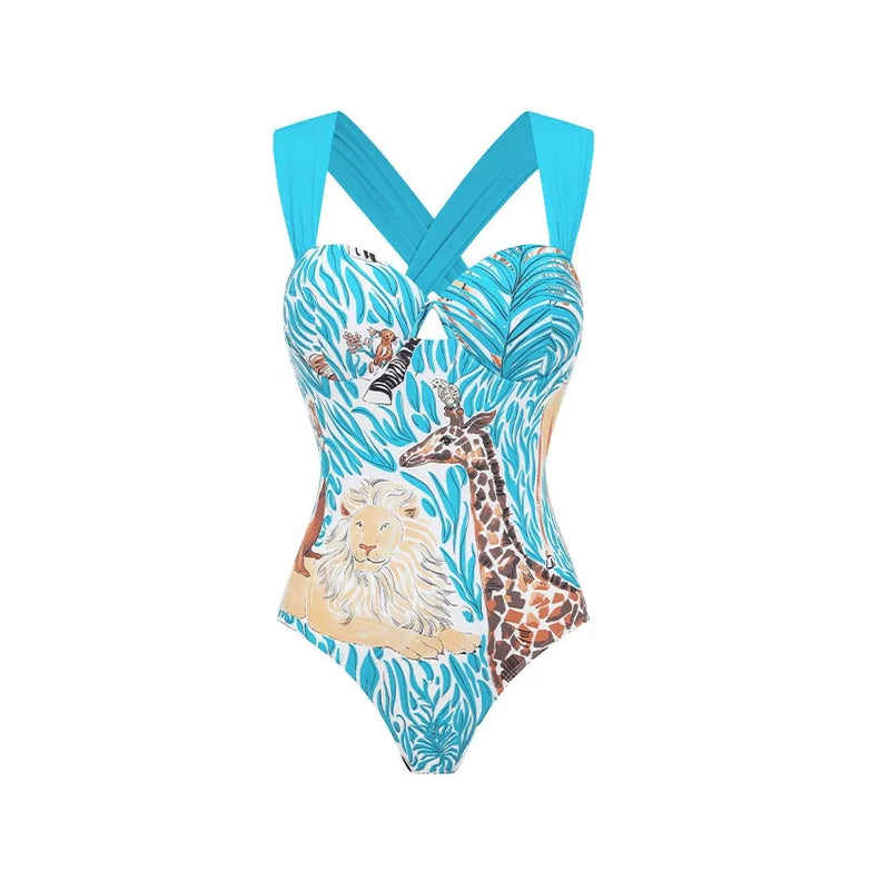 Subtly Elegant Bikini with a Refined Vintage Look
