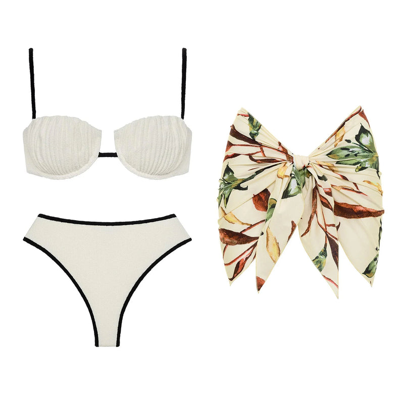 Finely Styled Bathing Suit with a Classic Vintage Look