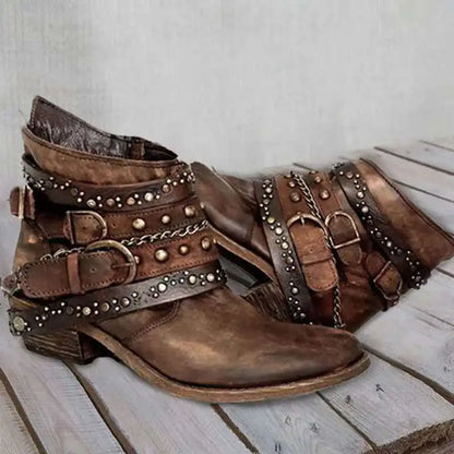 Vintage Inspired Orthopedic Boots