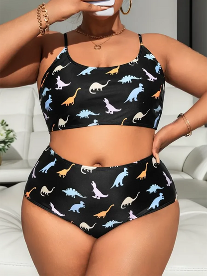Vintage Inspired Bathing Suit with a Contemporary Edge