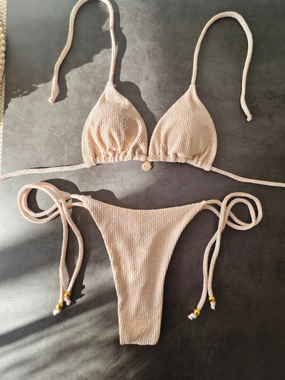 Vintage Inspired Bikini with a Contemporary Edge