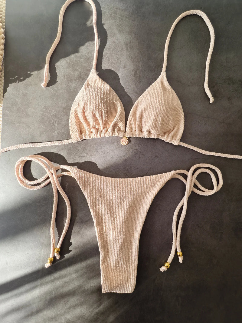 Vintage Inspired Bikini with a Contemporary Edge