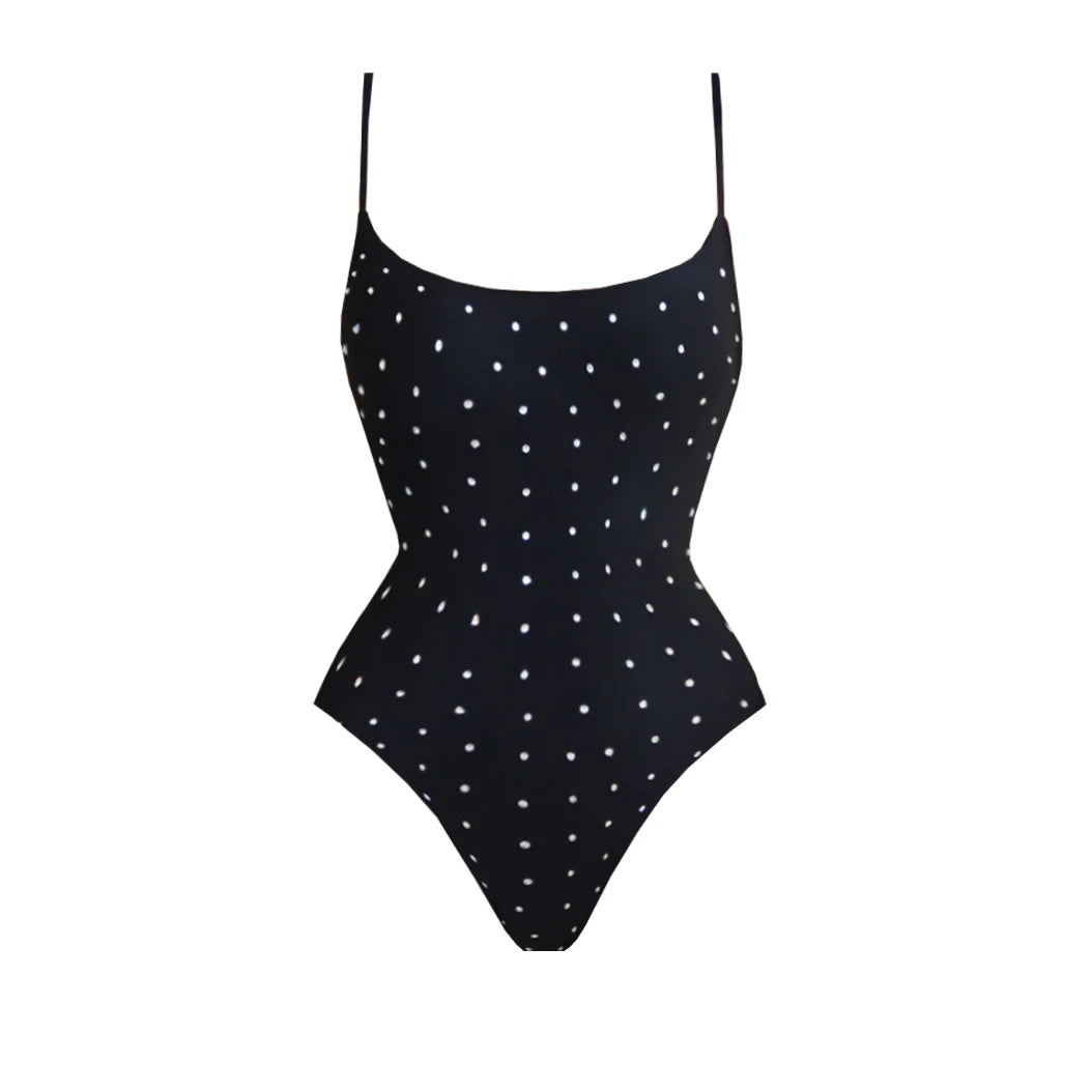 Finely Styled Bathing Suit with a Classic Vintage Look