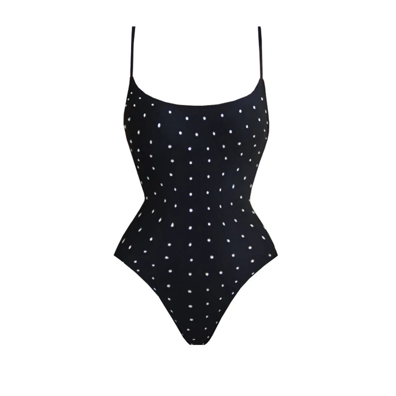 Finely Styled Bathing Suit with a Classic Vintage Look