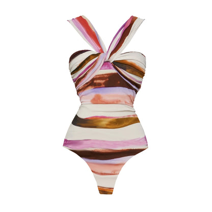 Classic Vintage Bathing Suit with a Flattering Fit