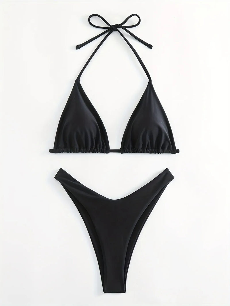Classic Vintage Bikini with a Flattering Fit