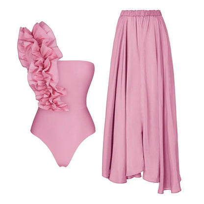 Casually Elegant Bathing Suit with a Refined Edge