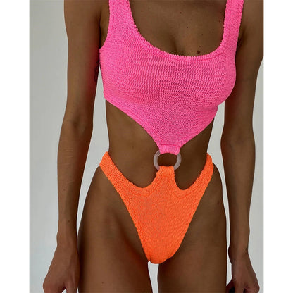 Vintage Inspired Bathing Suit with a Contemporary Edge