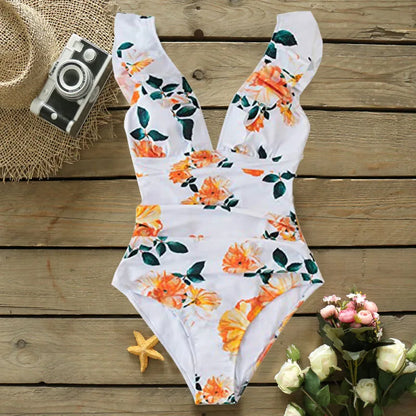Vintage Inspired Bathing Suit with a Contemporary Edge