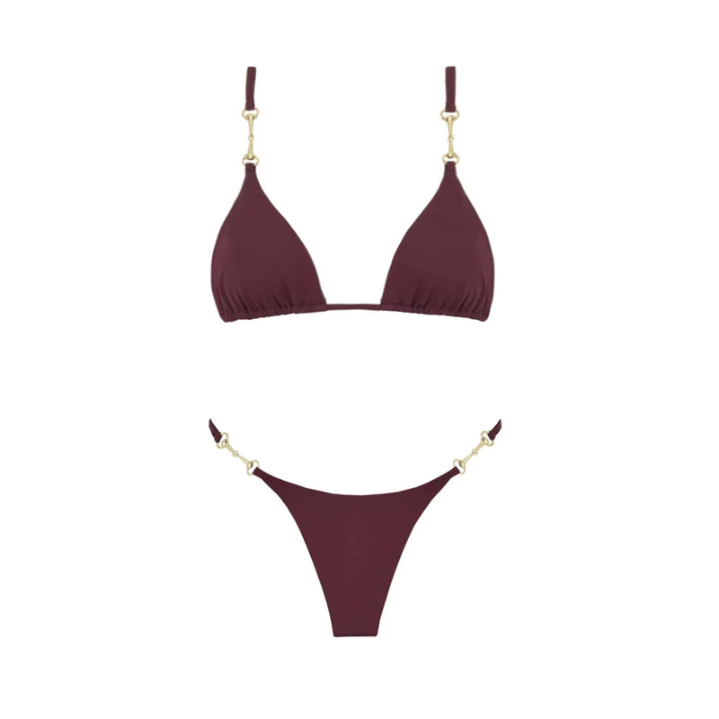 Classic Vintage Bikini with a Flattering Fit