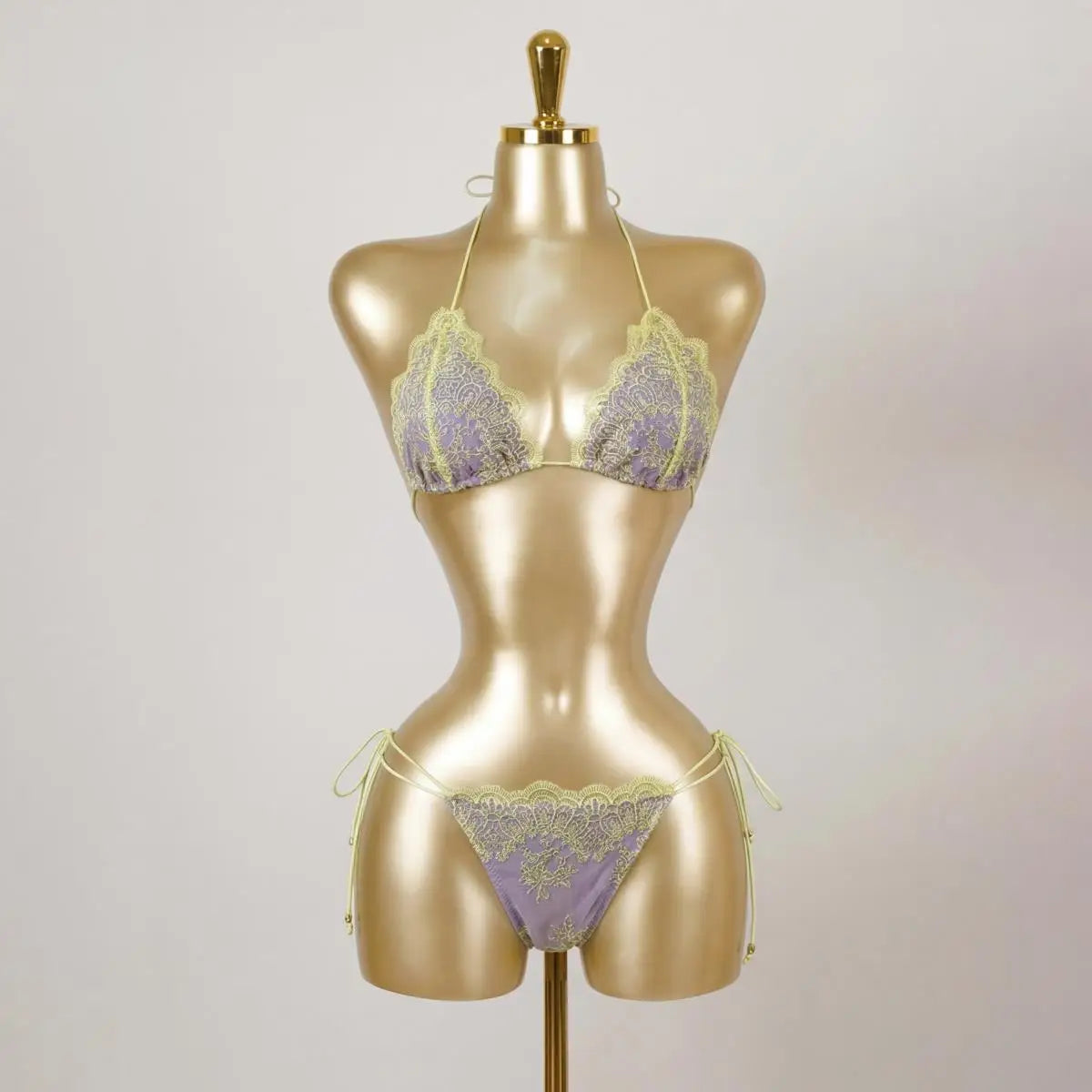 Vintage Inspired Bikini with a Contemporary Edge