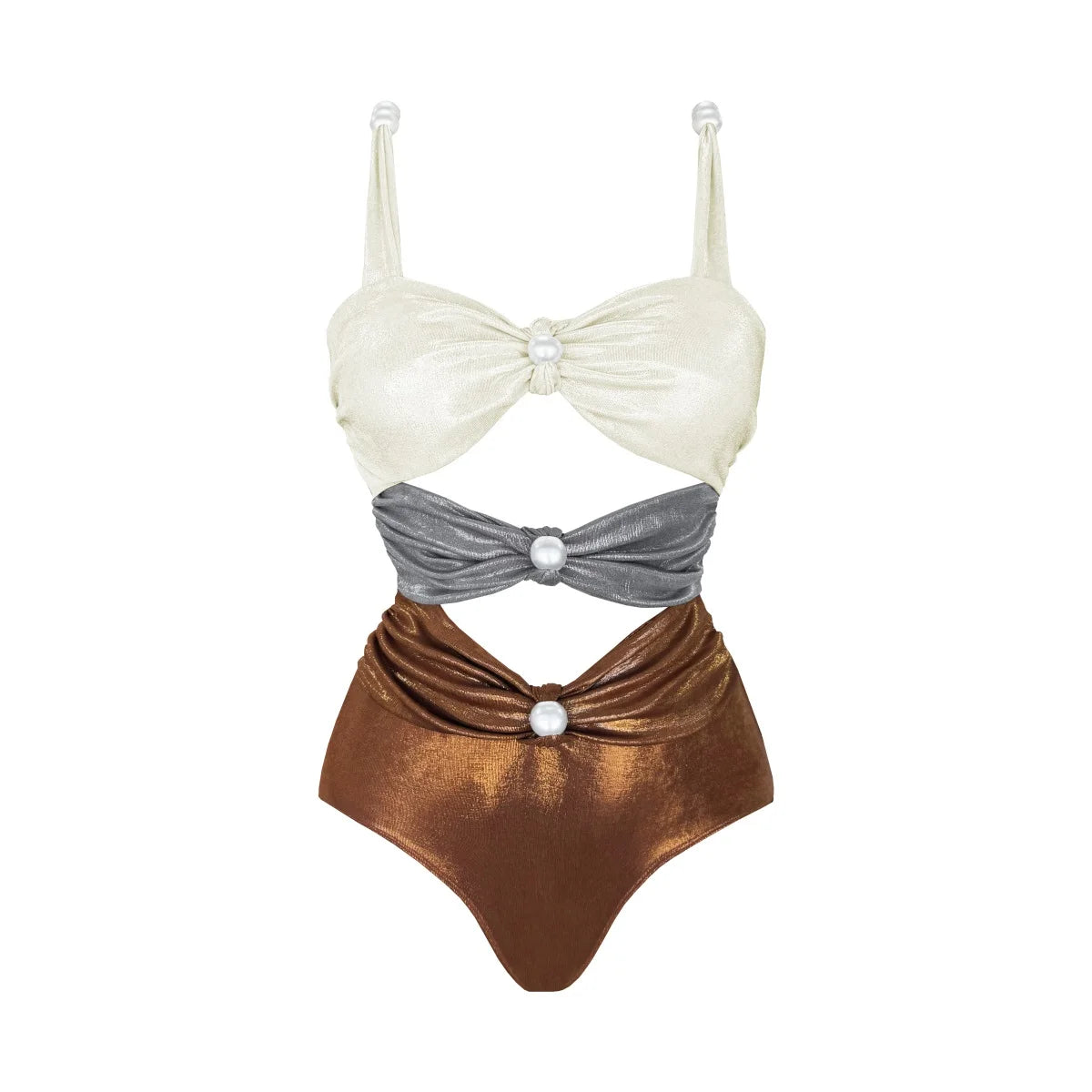 Subtly Elegant Bikini with a Refined Vintage Look