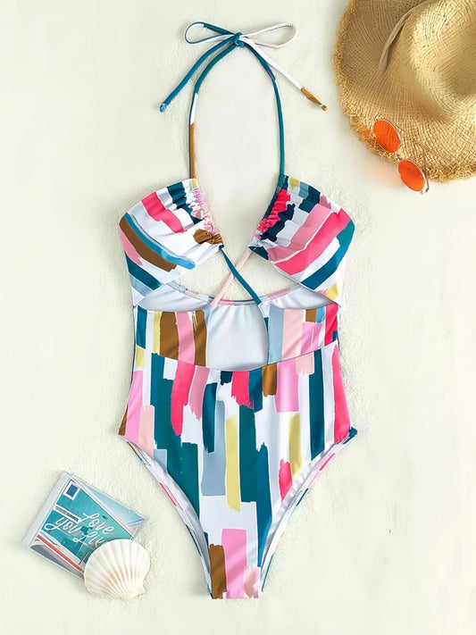 Sophisticated Swimsuit with a Clean Classic Look