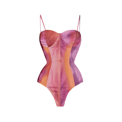 Casually Elegant Bathing Suit with a Refined Edge