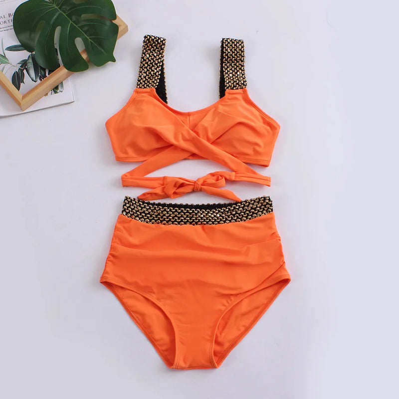 Finely Styled Bathing Suit with a Classic Vintage Look