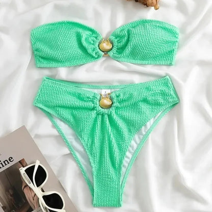 Finely Styled Bathing Suit with a Classic Vintage Look
