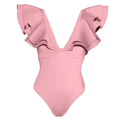 Vintage Inspired Bathing Suit with a Contemporary Edge