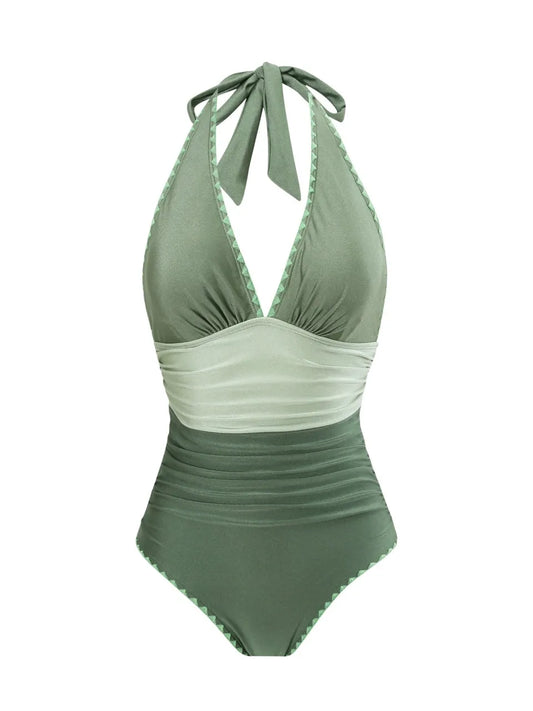 Casually Elegant Monokini with a Refined Edge