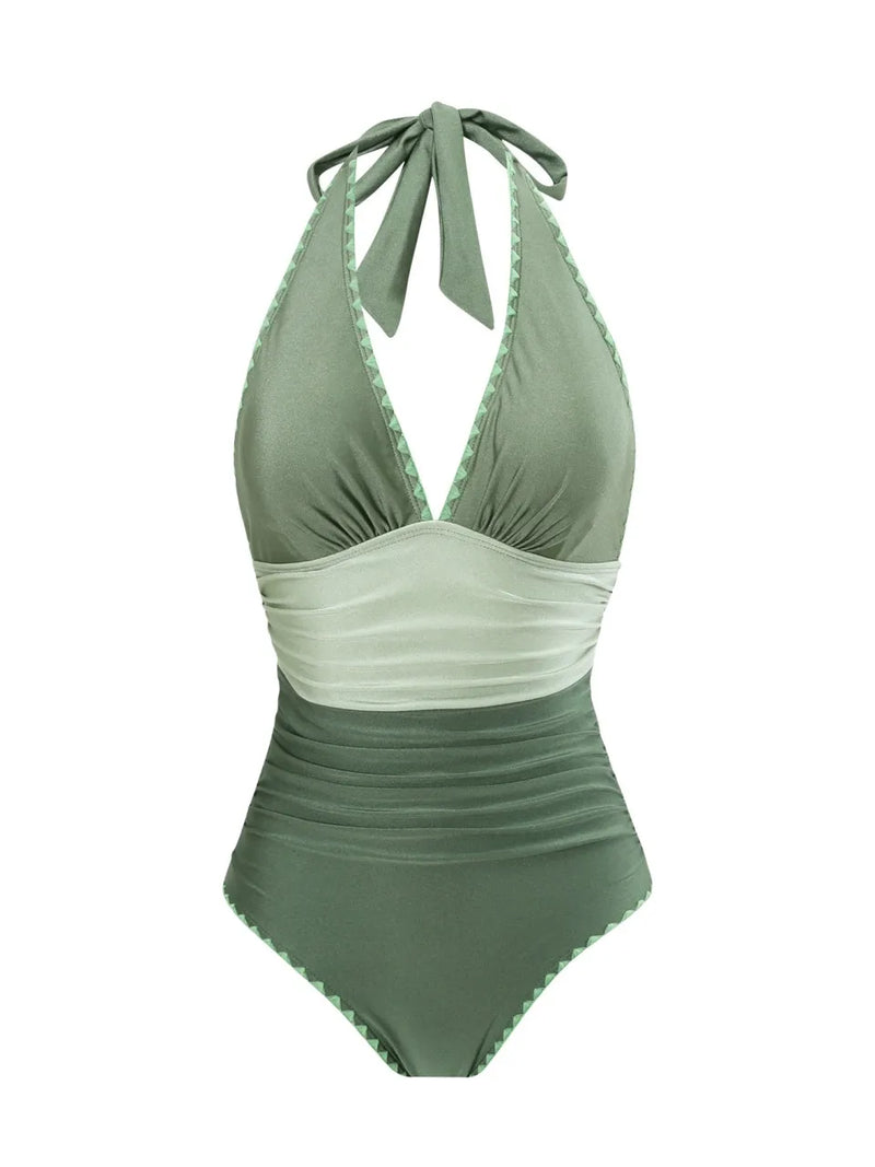 Casually Elegant Monokini with a Refined Edge