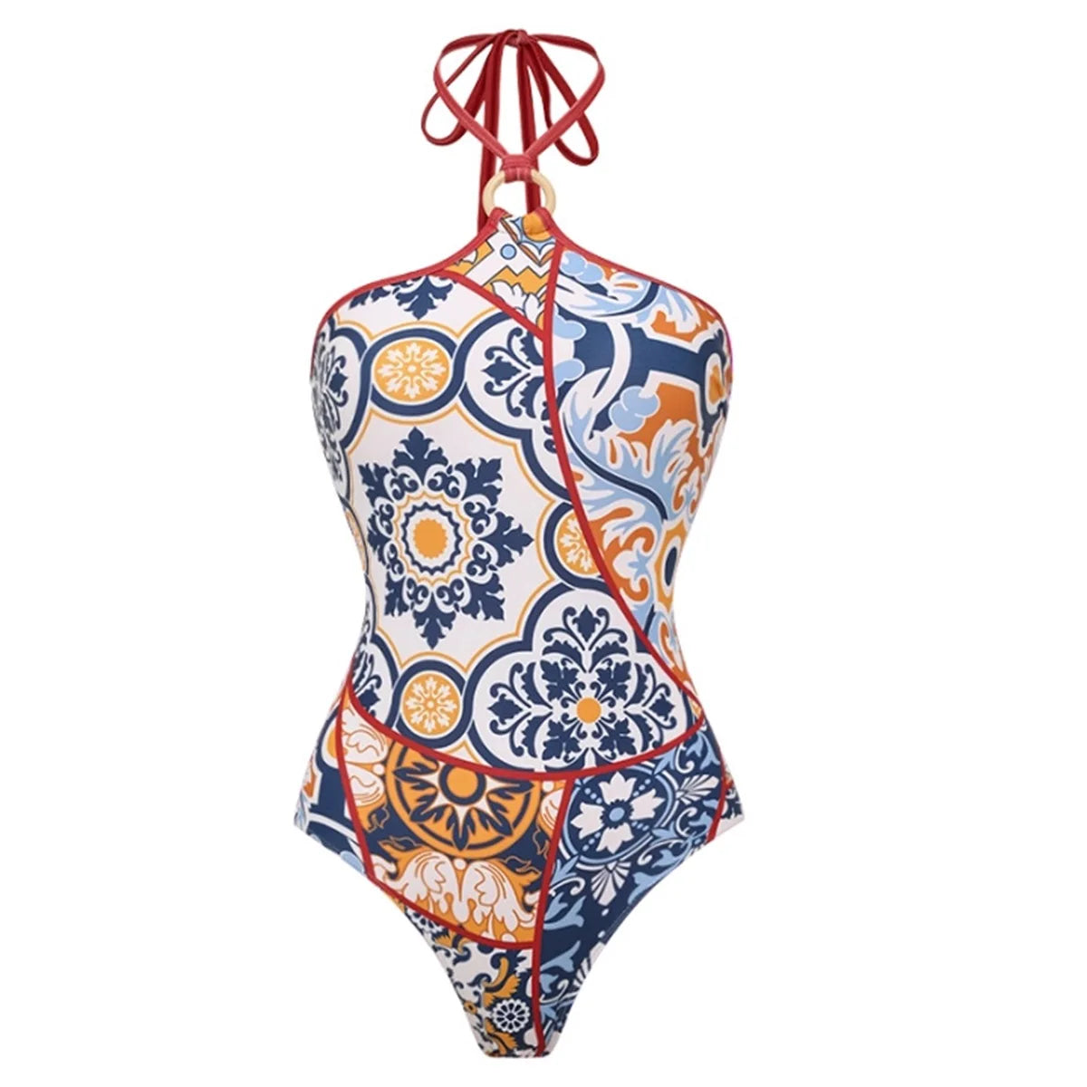 Subtly Elegant Bikini with a Refined Vintage Look