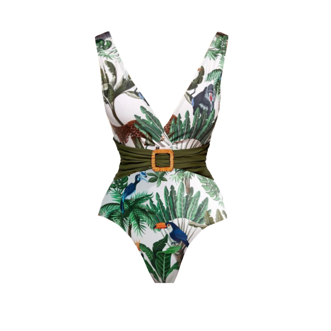 Classic Vintage Bikini with a Flattering Fit