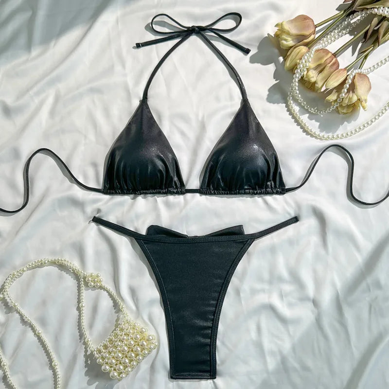 Vintage Inspired Bathing Suit with a Contemporary Edge