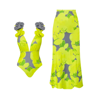 Effortlessly Elegant Bathing Suit with a Timeless Design