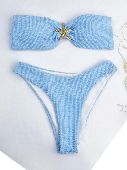 Vintage Inspired Bikini with a Contemporary Edge
