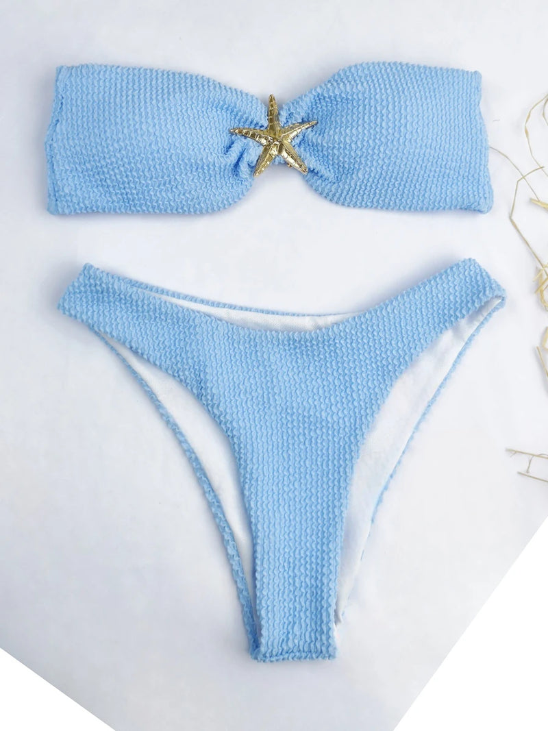Vintage Inspired Bikini with a Contemporary Edge