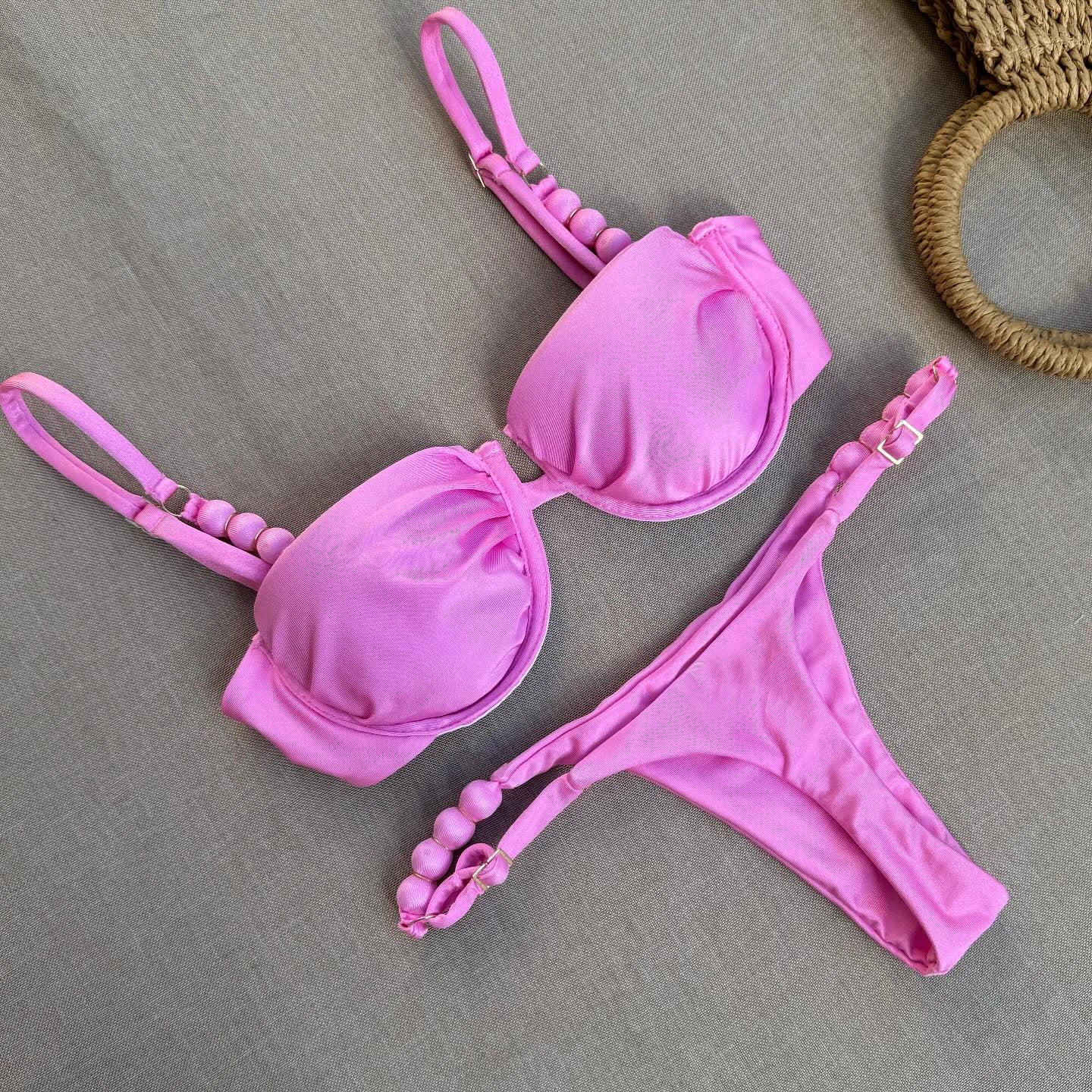 Classic Vintage Bikini with a Flattering Fit