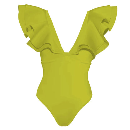 Vintage Inspired Bathing Suit with a Contemporary Edge