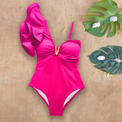 Finely Styled Bathing Suit with a Classic Vintage Look