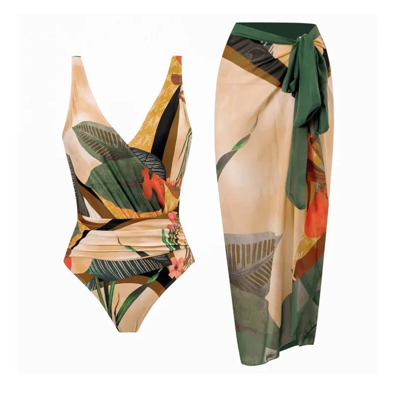 Classic Vintage Bathing Suit with a Flattering Fit