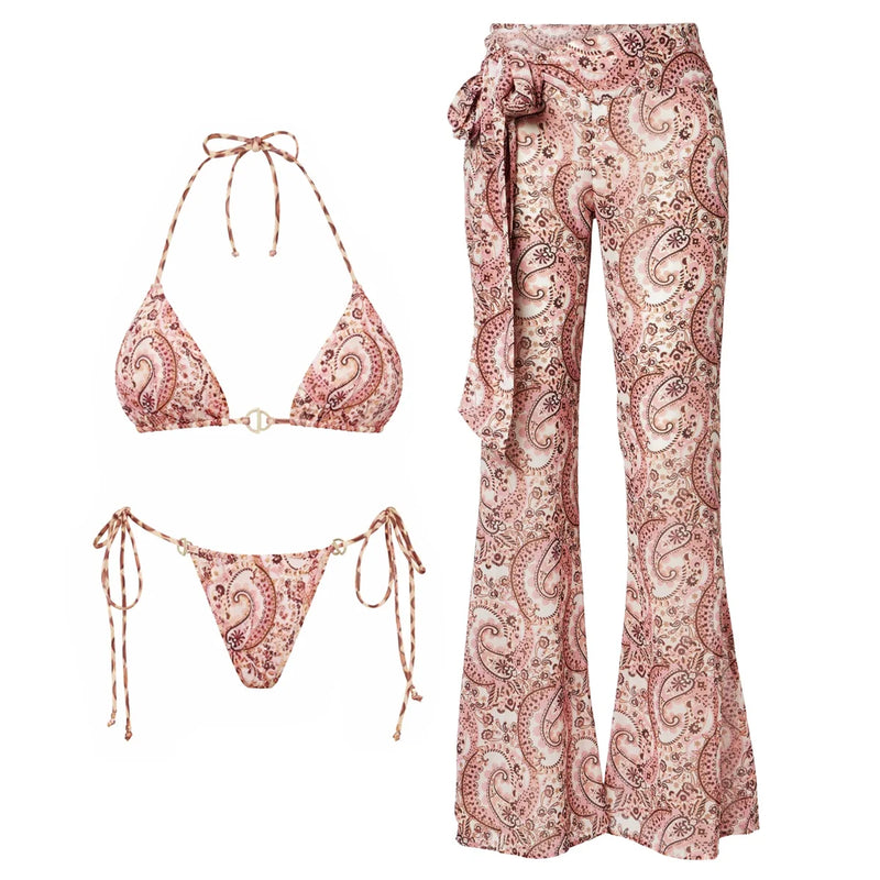 Vintage Inspired Bikini with a Contemporary Edge