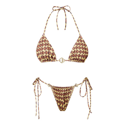 Vintage Inspired Bikini with a Contemporary Edge