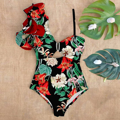 Finely Styled Bathing Suit with a Classic Vintage Look