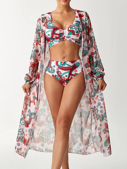 Classic Vintage Bikini with a Flattering Fit